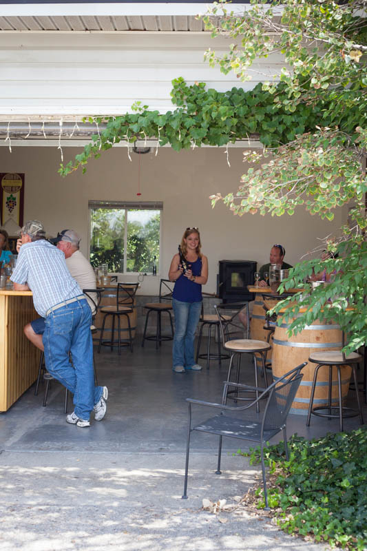 Hermosa Vineyard tasting room in Palisade