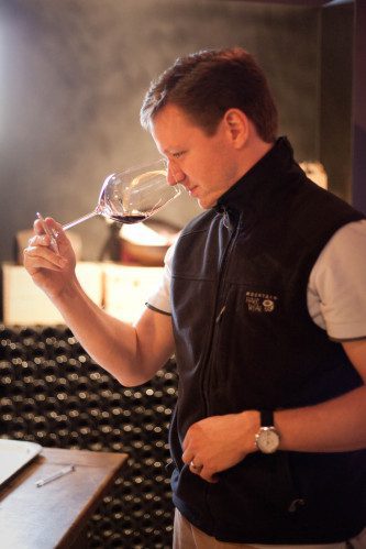 Wine tasting in Barbaresco. ©Kevin Day