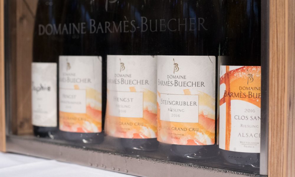 The wines of Barmès-Buecher. ©Kevin Day/Opening a Bottle