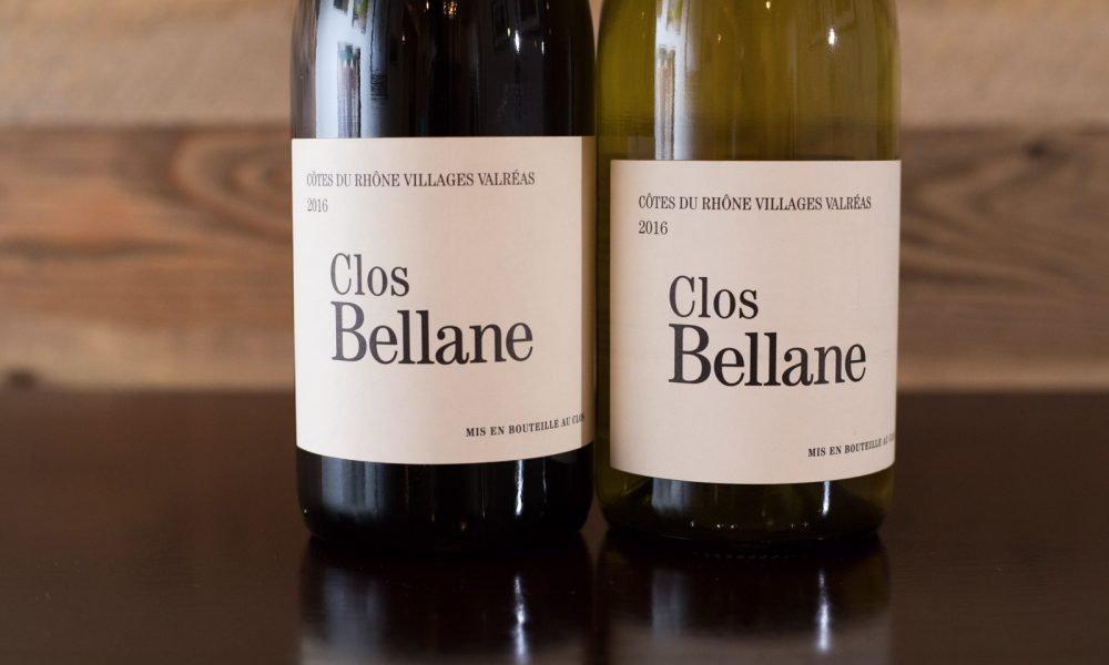 Two wines from Clos Bellane. ©Kevin Day/Opening a Bottle