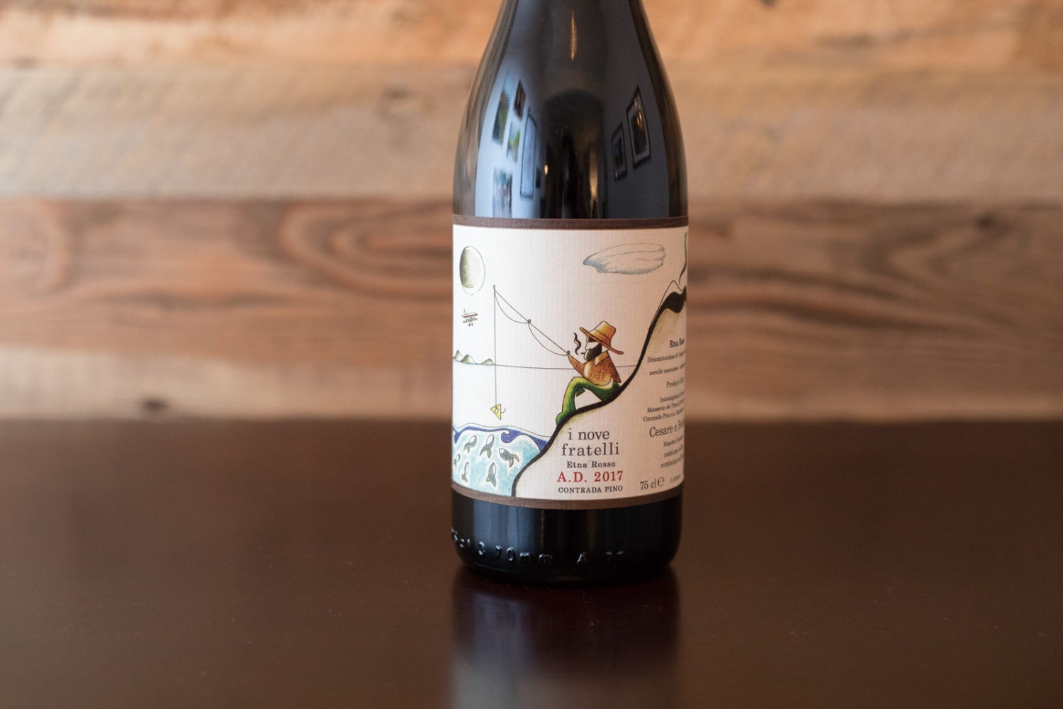2017 Masseria del Pino "i nove fratelli" Etna Rosso ©Kevin Day/Opening a Bottle